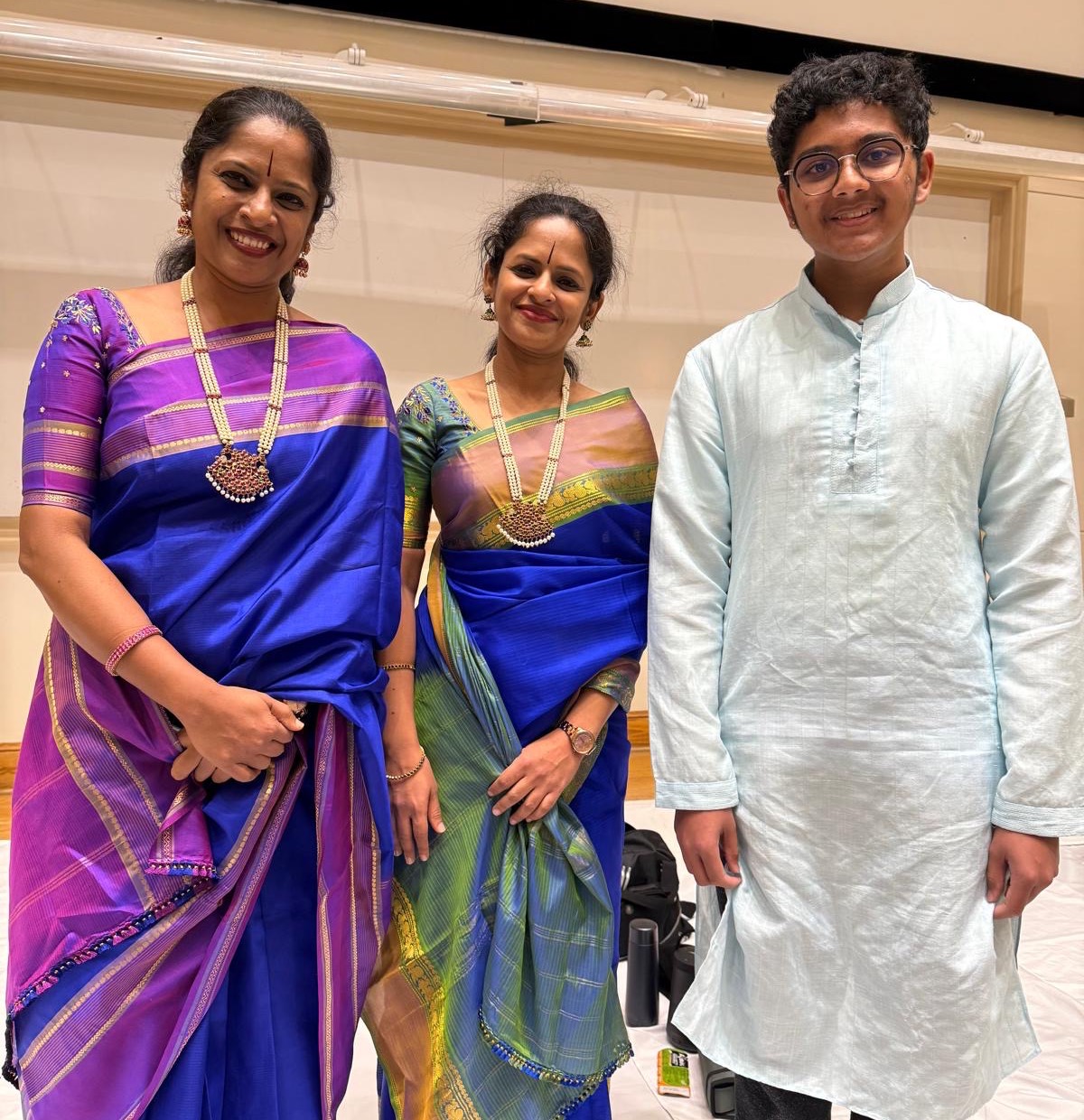 with Akkarai Sisters