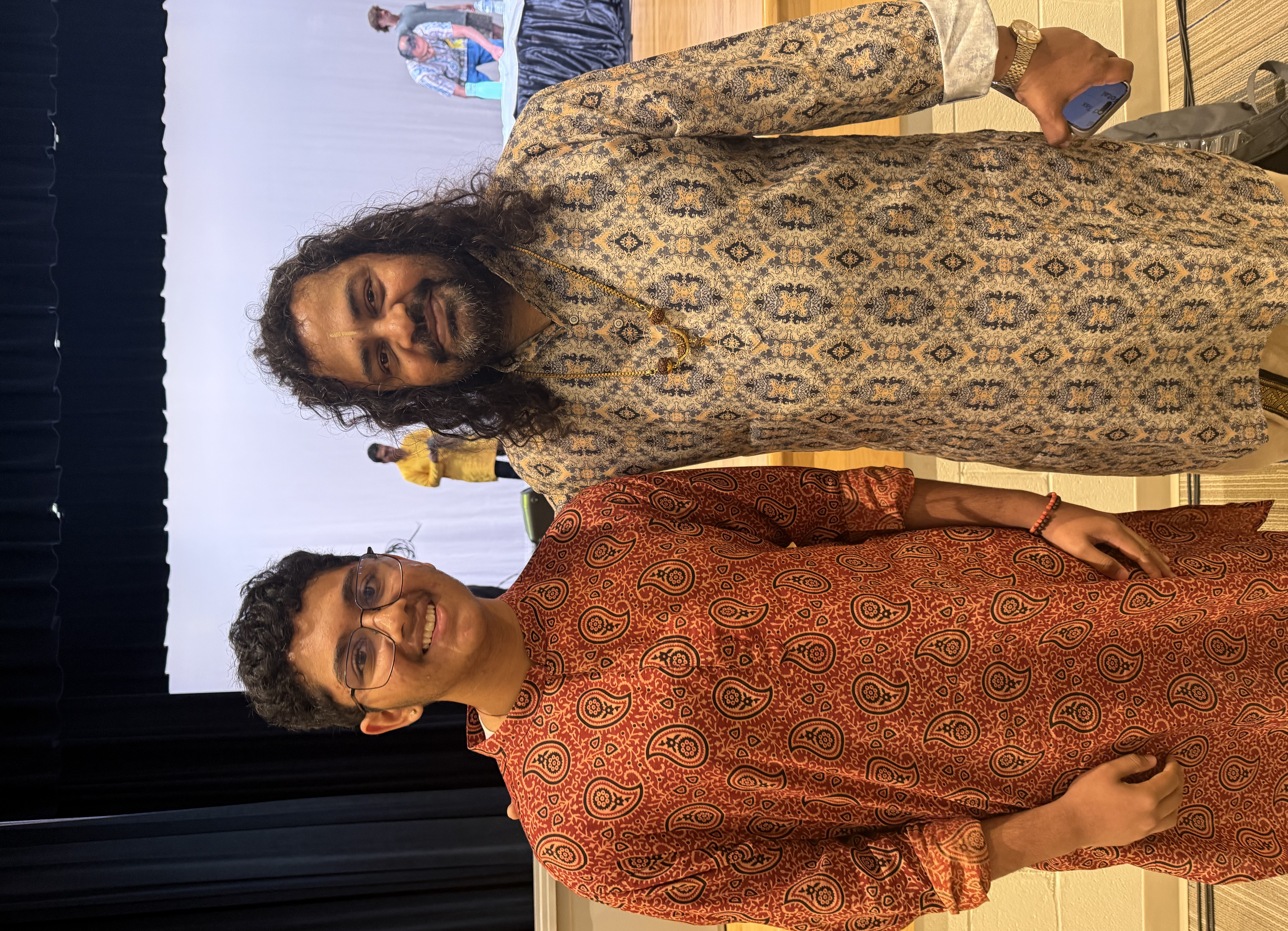 with Patri Satish Kumar