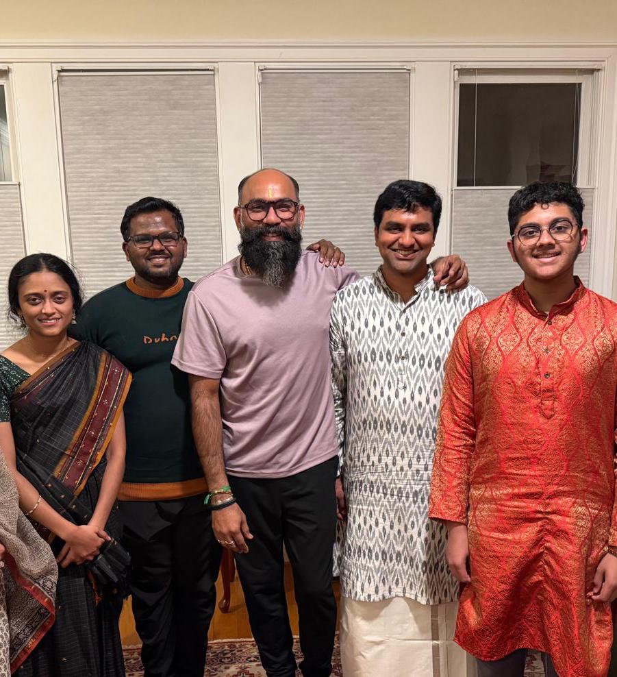 with Vishaal Sapuram, Sai Giridhar, Sunil Kumar, Sruti Sarathy